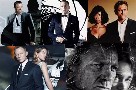 james bond daniel craig in order